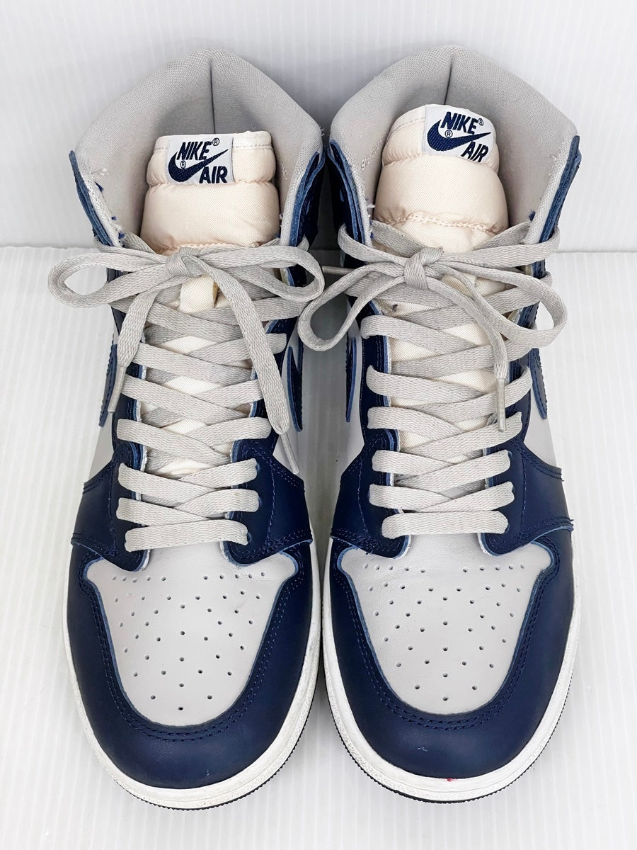 NIKE ナイキ AIR JORDAN 1 HIGH 85 Georgetown BQ4422-400 US9.5 ネイビー/ホワイト