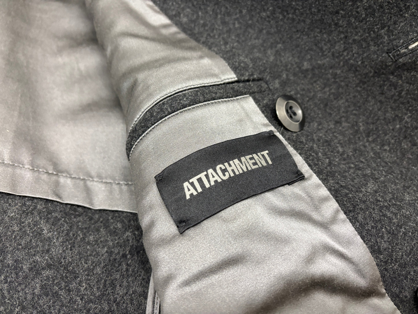 アタッチメント 美品 メルトン ピーコート Pコート サイズ2 ATTACHMENT