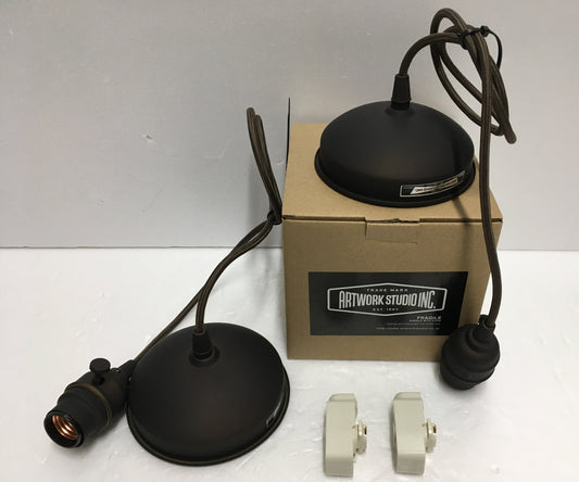 ※送料無料※ ART WORK STUDIO  レイトンペンダント 住宅用照明器具 AW-0363Z 2個セット 中古 囗G