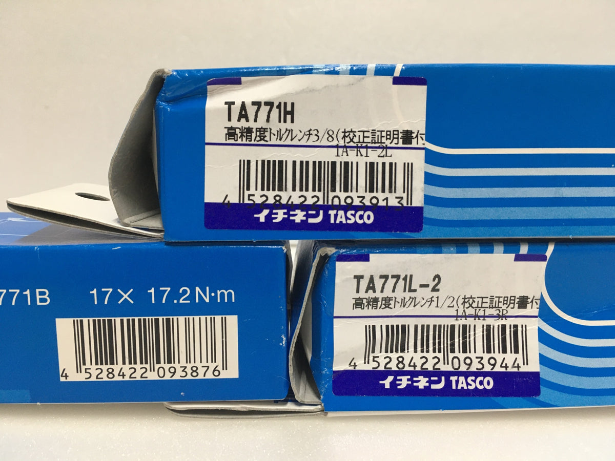 ※送料無料※ イチネンTASCO 高精度トルクレンチセット TA771FC 未使用 囗G