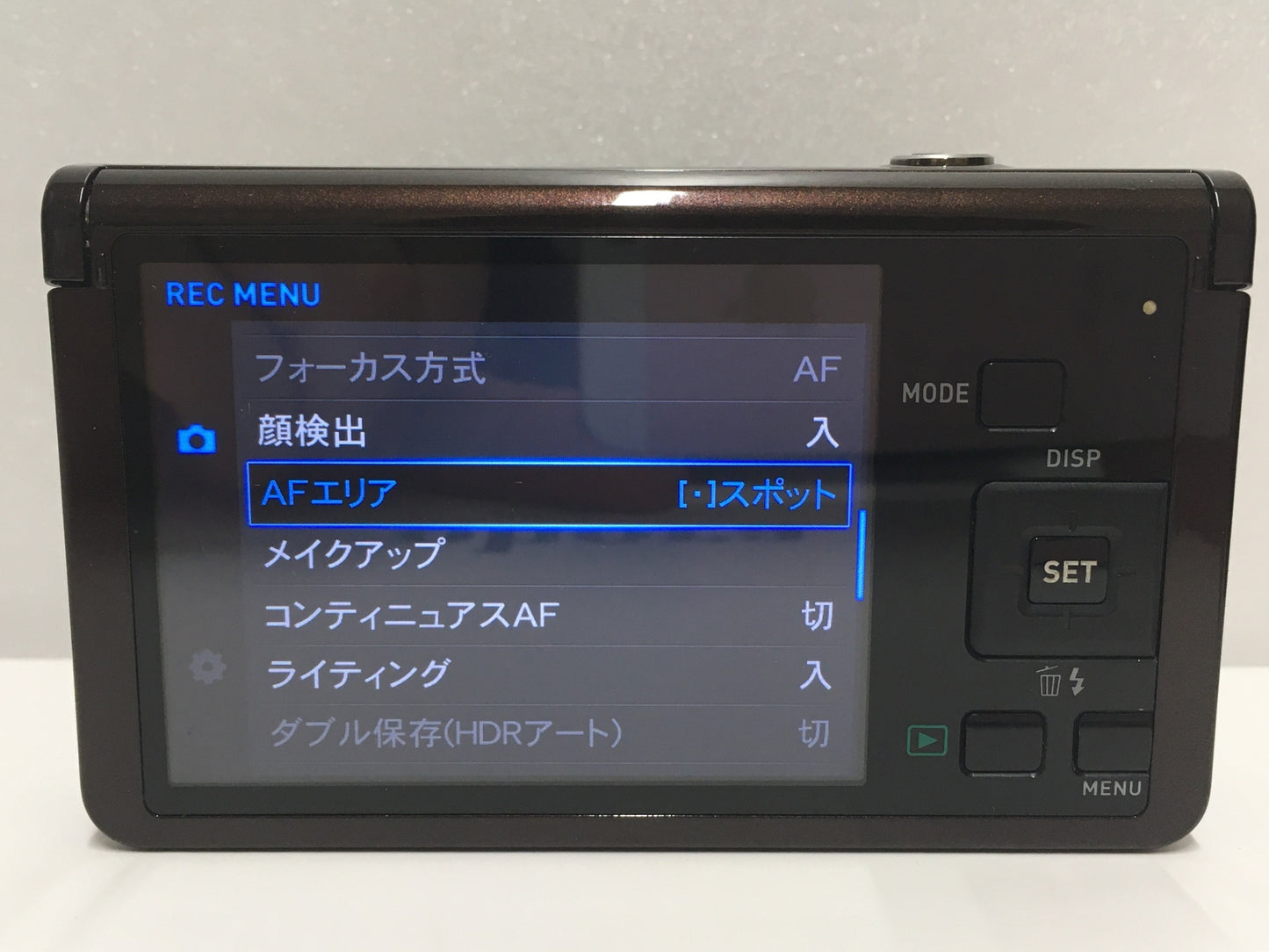 ※送料無料※ CASIO EXILIM EX-ZR50BN ブラウン コンパクトデジタルカメラ ジャンク品 囗G