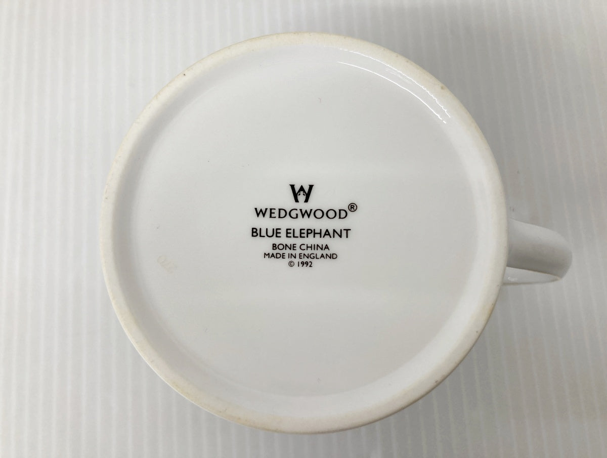 WEDGWOOD ブルーエレファント マグカップ