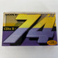 未開封 SONY CDix Ⅱ カセットテープ 74分 ハイポジ C-74CDX2E 9本セット
