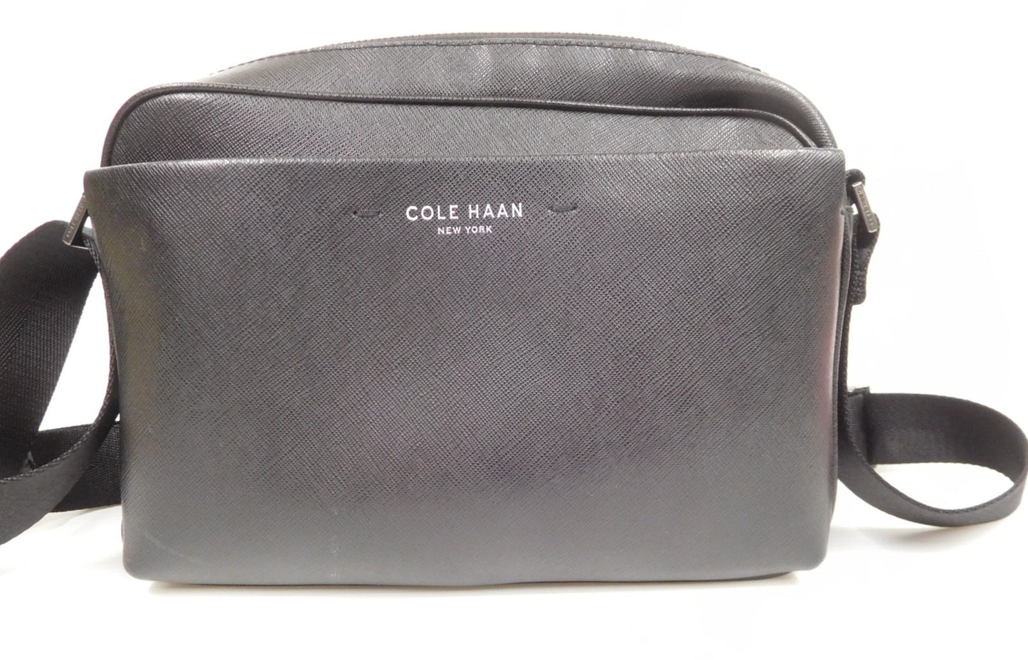 COLE HAAN コールハーン スローン カメラバッグ F12518 ブラック 中古囗T巛