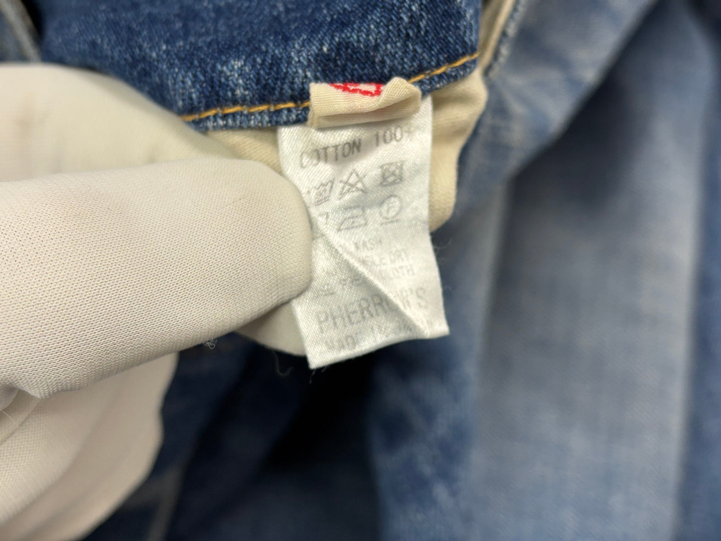 フェローズ デニムパンツ Lot: 440 アンクルテーパードジーンズ サイズ34 Pherrow's