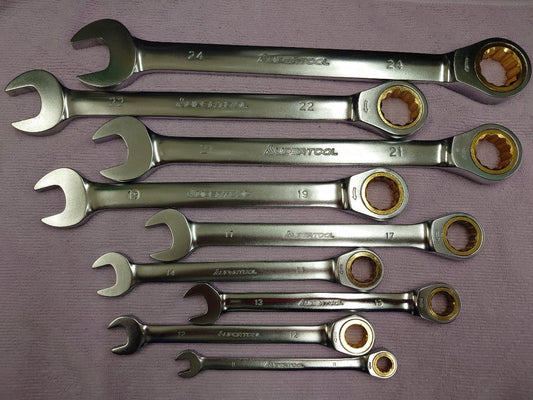 スーパーツール　SUPERTOOL　ギアレンチ９本セット　GRW900　廃盤品　囗T巛