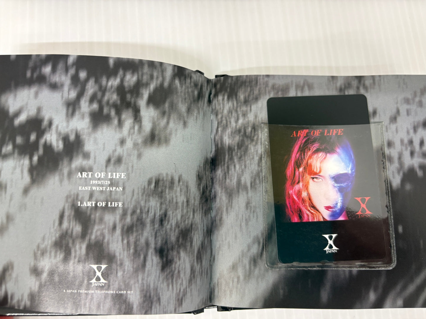【未使用】X JAPAN PREMIUM TELEPHONE CARD SET テレカ15枚 BOX付 YOSHIKI hide TOSHI 完品