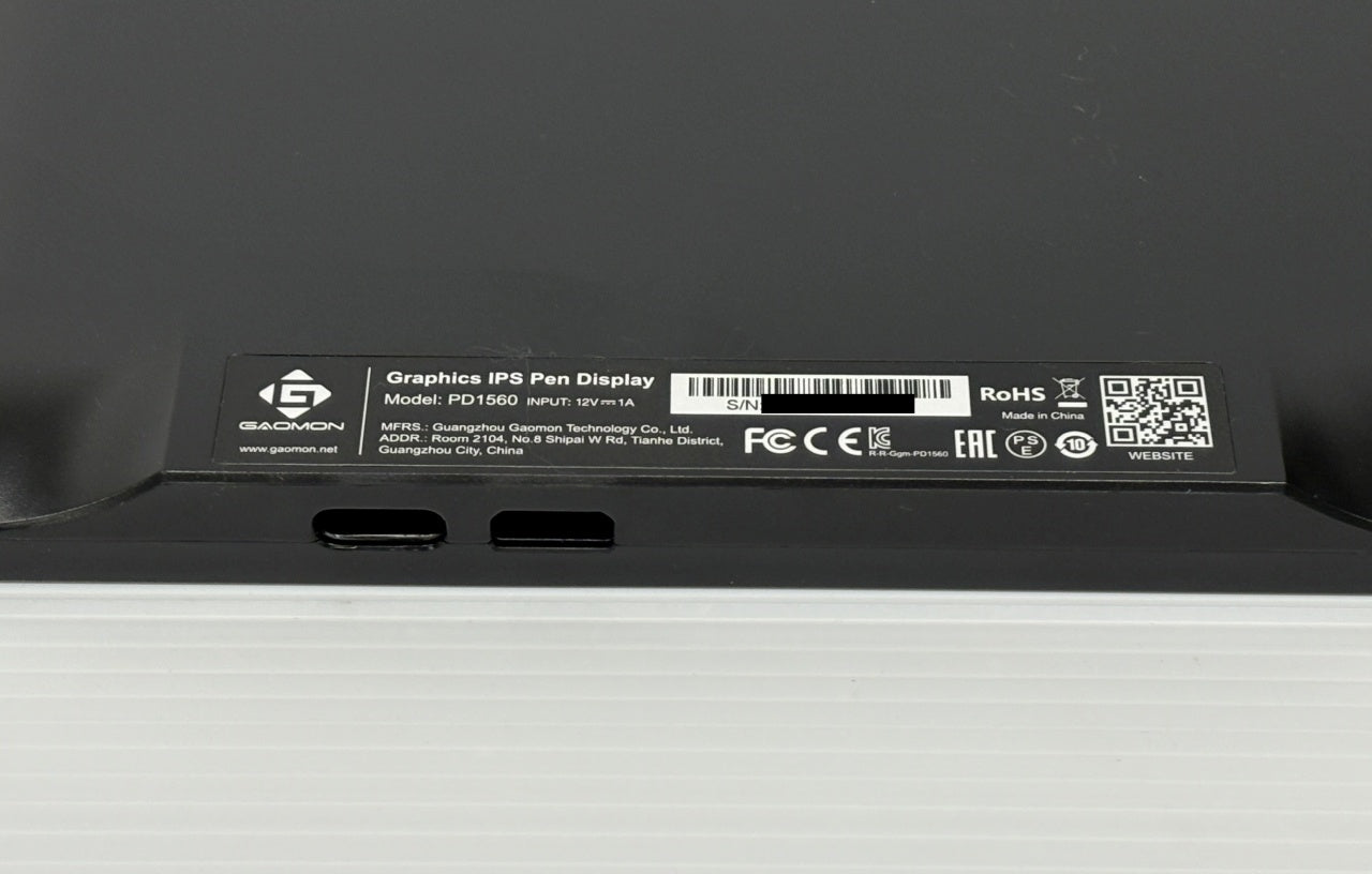 送料無料 GAOMON 15.6インチ IPS HD液晶ペンタブレット PD1560囗T巛