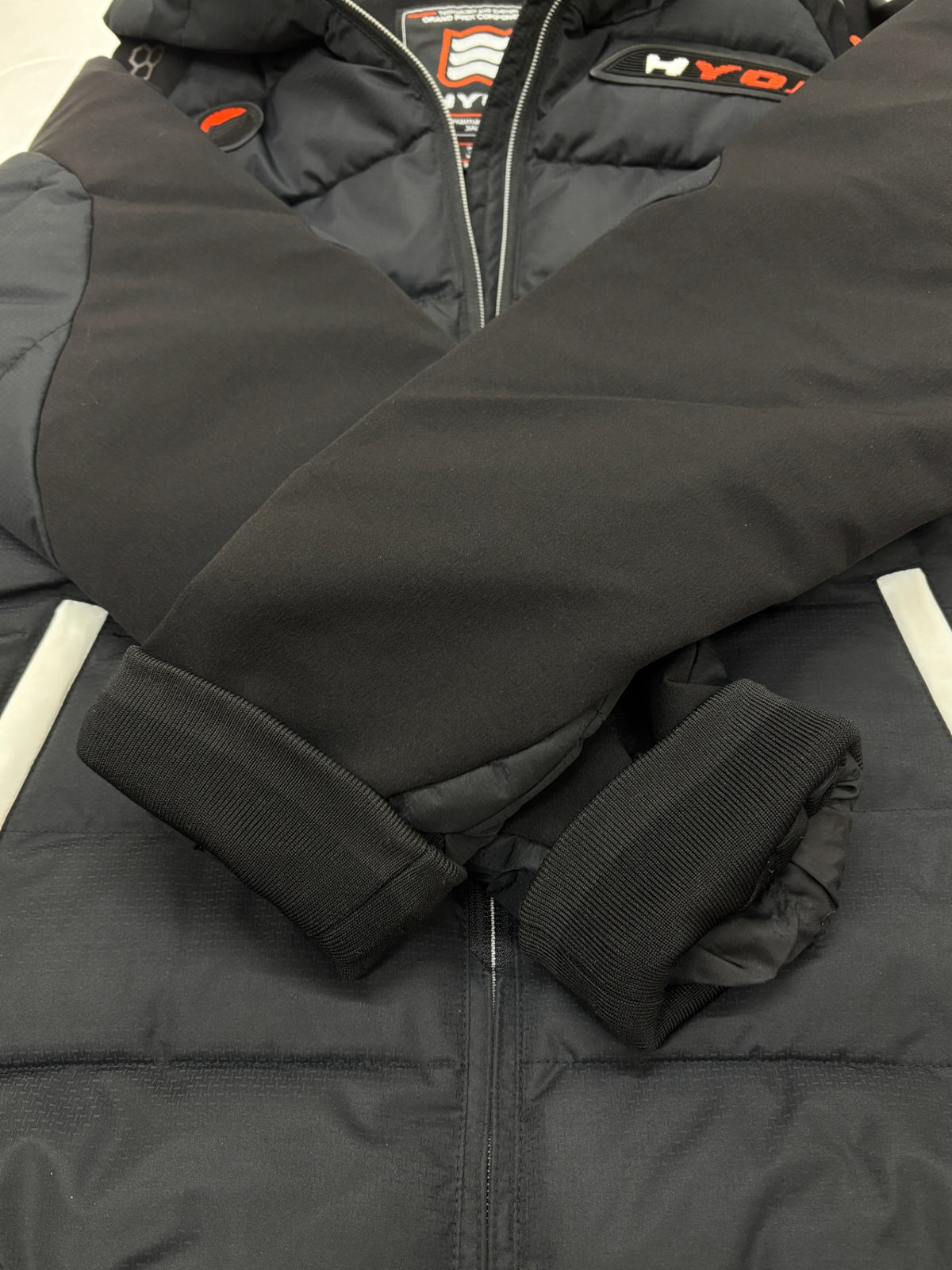 ※送料無料※ HYOD ヒョウドウ ST-X TEXTILE iD JACKET  STJ815N テキスタイルジャケット ブラック サイズ3L 古着 囗G