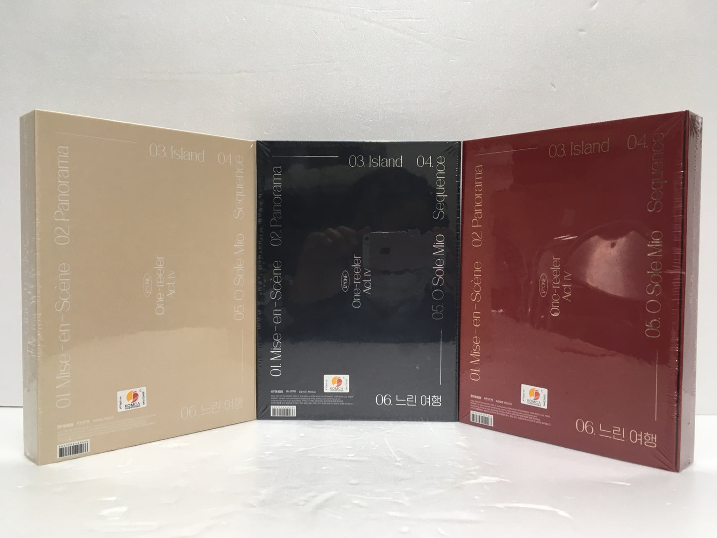 ※送料無料※ IZ*ONE ミニアルバム One-reeler / Act IV Scene#1 #2 #3 CD 未開封 セット囗G