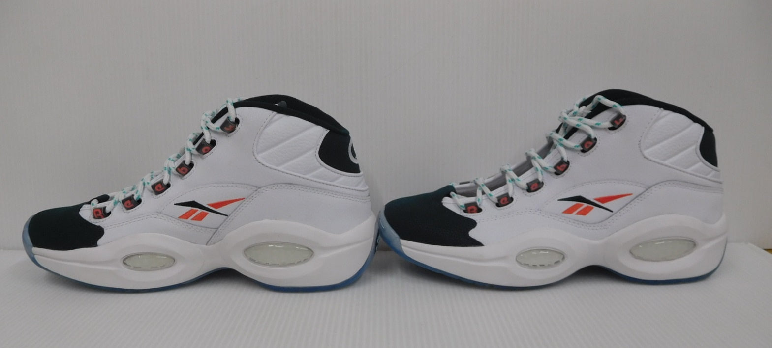 Reebok リーボック QUESTION MID クエスチョンミッド GW8857 ホワイト グリーン size:28cm Reebok リーボック QUESTION MID クエスチョンミッド GW8857 ホワイト