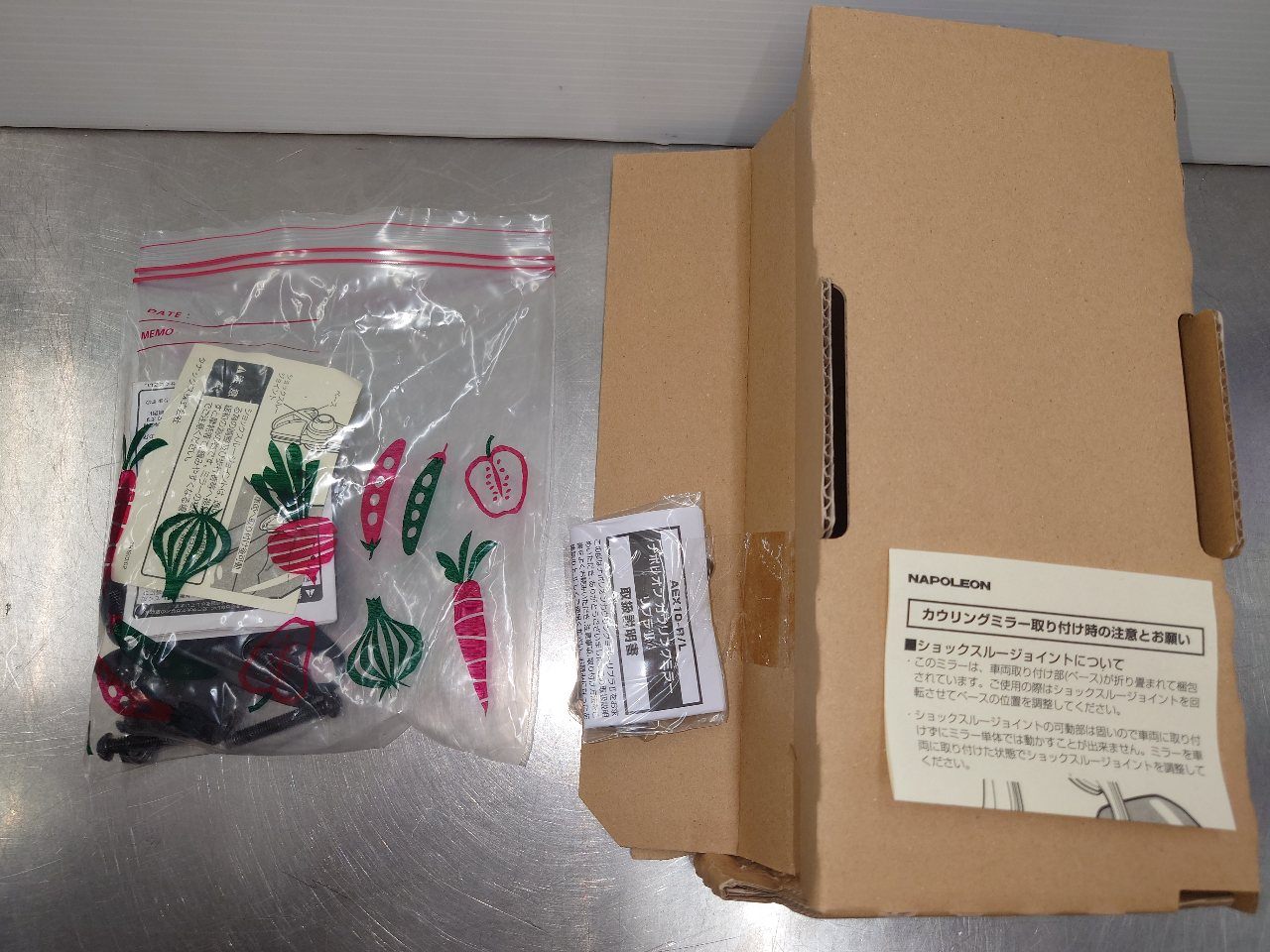 タナックス　TANAX　ナポレオン カウンリングミラー リブラ２ 左右セット　AEX-10L、R　囗T巛