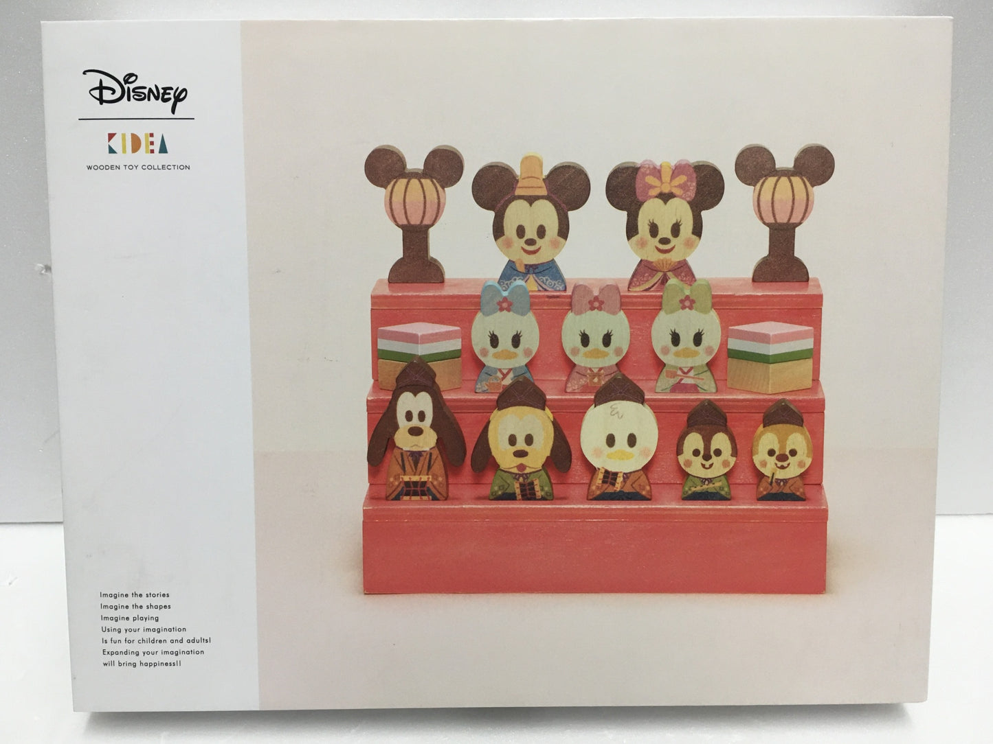 ※送料無料※ DISNEY KIDEA&BLOCK おひなさま ミッキー ミニー 中古 囗G
