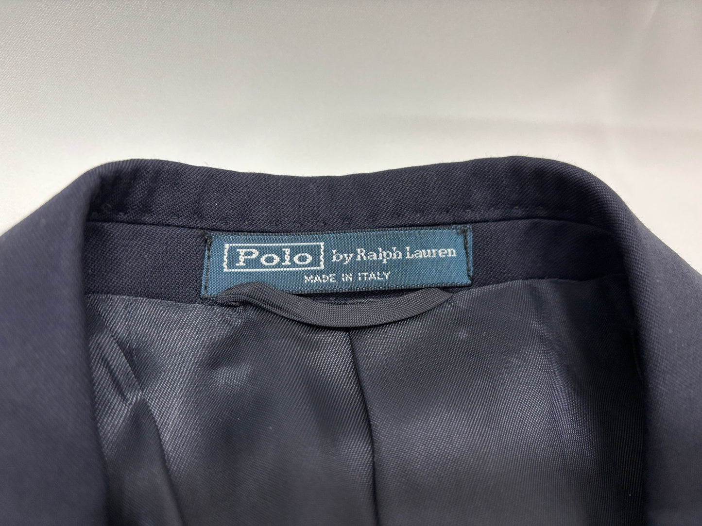 ラルフローレン 銀ボタン テーラードジャケット イタリア製 ブレザー　サイズ36 POLO RALPH LAUREN