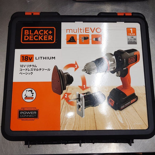 BLACK+DECKER　ブラックアンドデッカー　マルチエボベーシック＋丸ノコヘッド　EVO185B1　囗T巛