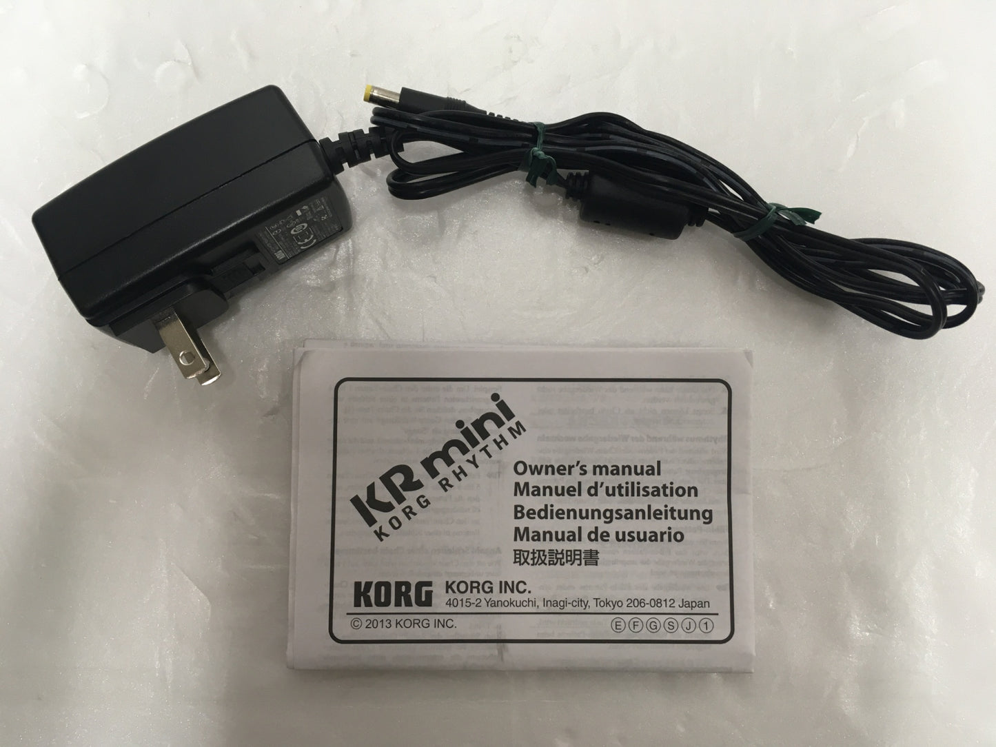 ※送料無料※ KORG リズムマシン KR mini ペダルスイッチ PS-1 セット 中古 囗G