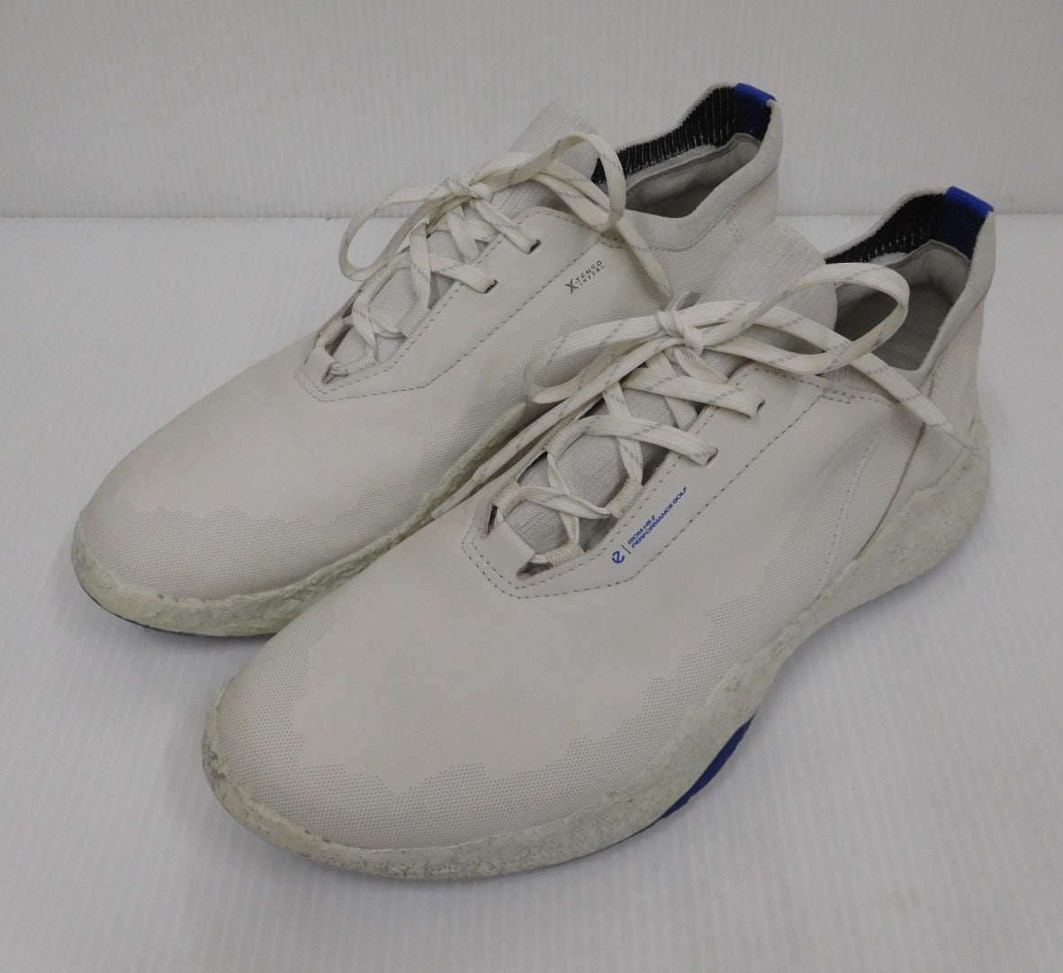 ECCO エコー Golf Biom H5 Hybrid Men メンズ レザーウォータープルーフゴルフシューズ ホワイト 13801461109 size:42 中古囗T巛