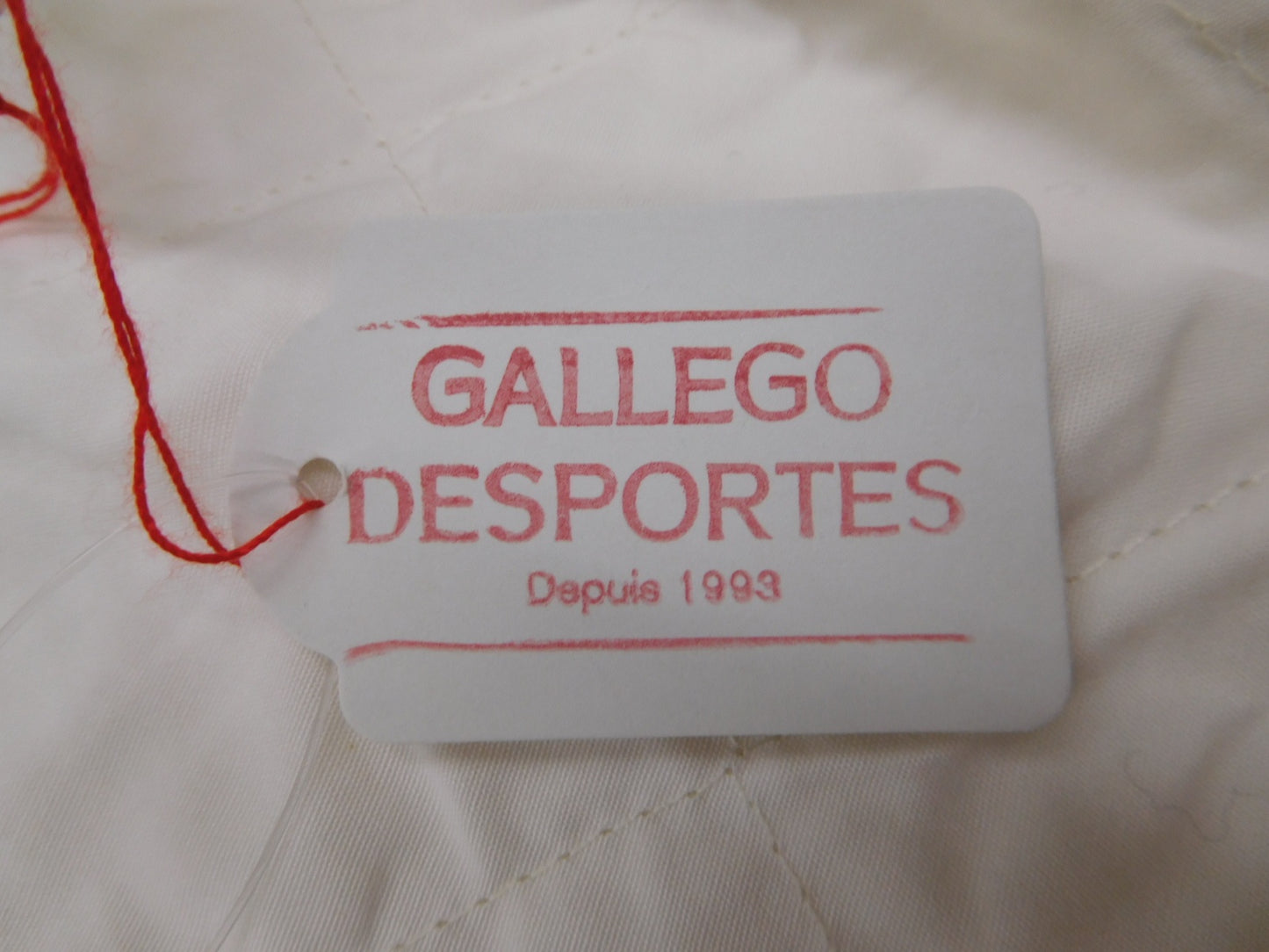 GALLEGO DESPORTES ギャレゴデスポート テーラードジャケット コットン 9504Q クリーム フランス製 size:S囗T巛