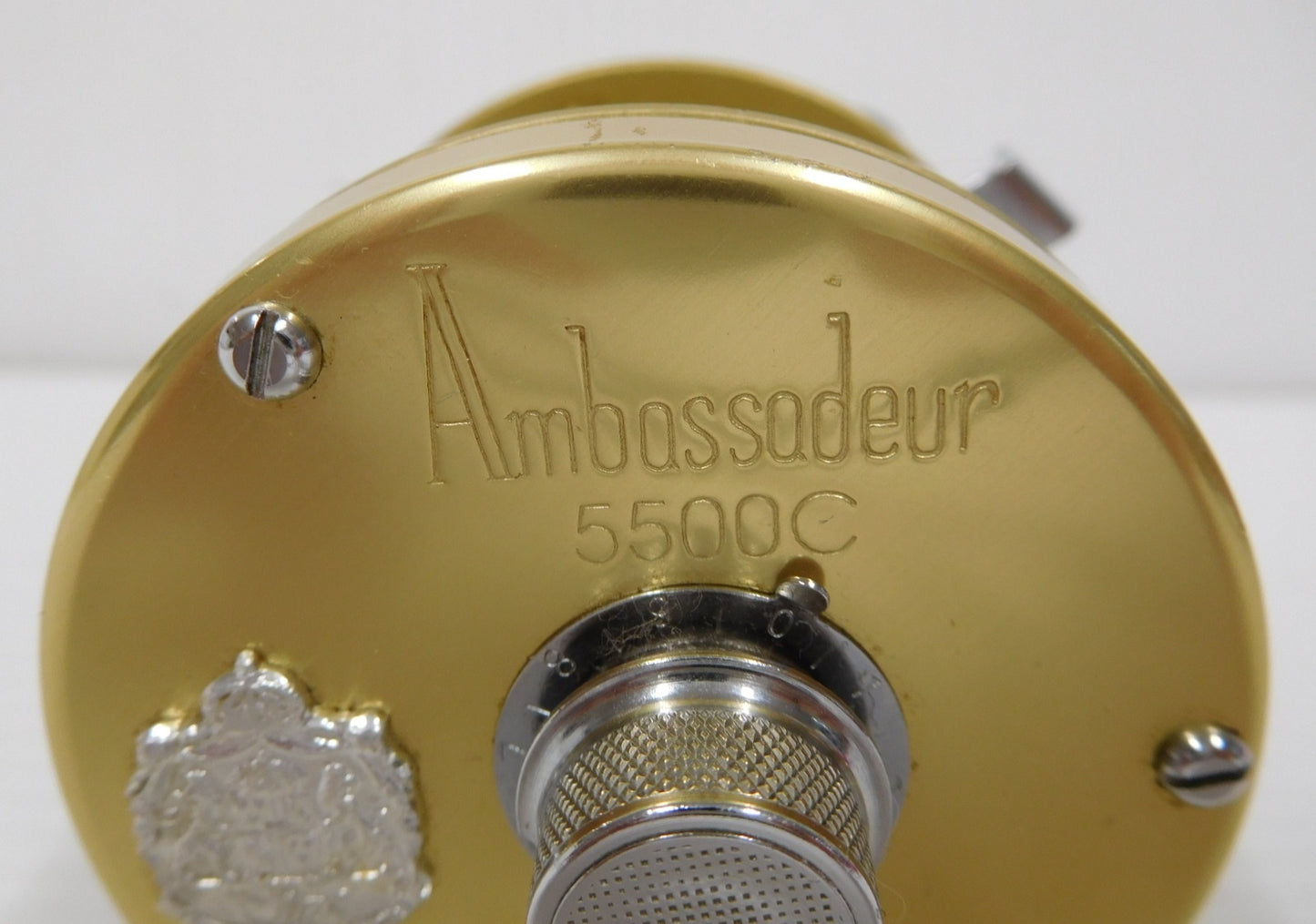 Abu Garcia アブガルシア 5500C  Ambassadeur  アンバサダー ベイトリール  オールドリール ヴィンテージ クラシックゴールド 中古囗T巛