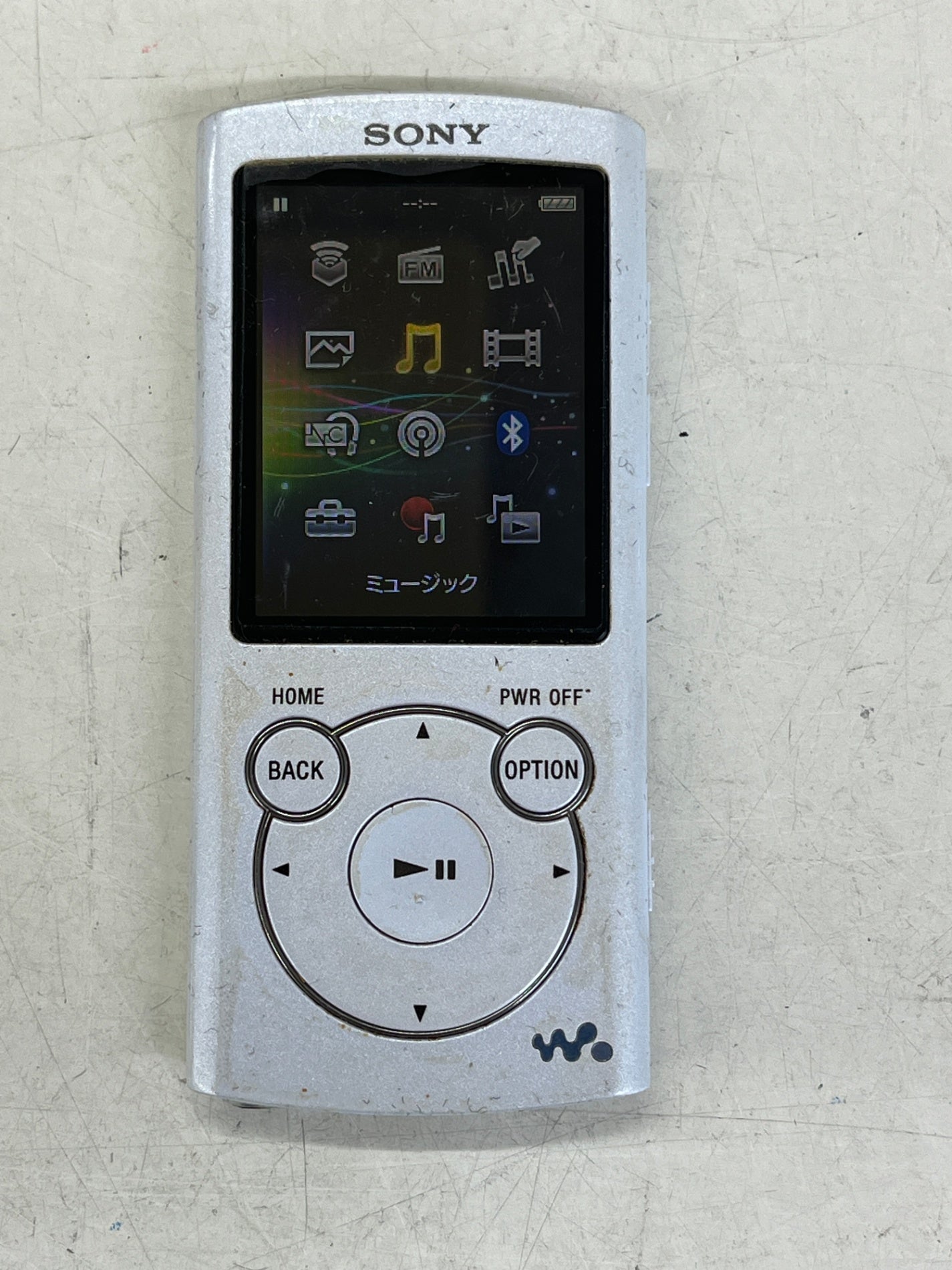 ジャンク SONY ソニー ウォークマン NW-S764