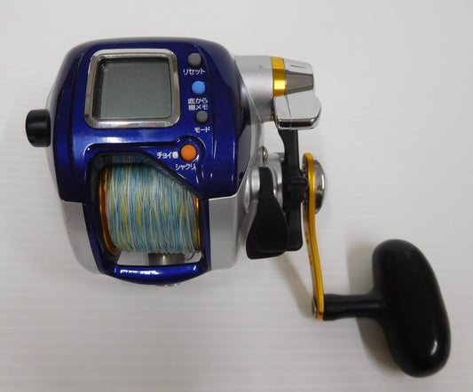 送料無料 DAIWA ダイワ ハイパータナコン 400F 電動リール 通電チェック済 中古囗T巛