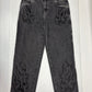 ダイム デニムパンツ サイズM　Dime FLAMEPUZZ RELAXED DENIM PANTS BLACK WASHED