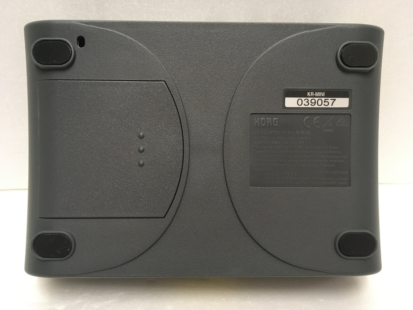 ※送料無料※ KORG リズムマシン KR mini ペダルスイッチ PS-1 セット 中古 囗G