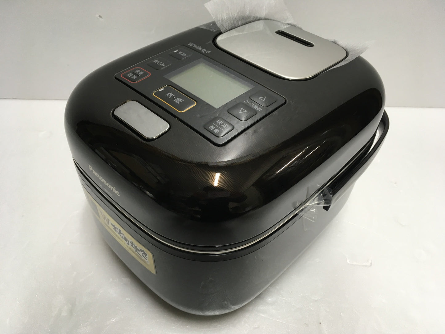 ※送料無料※ Panasonic 可変圧力IHジャー炊飯器 Wおどり炊き SR-JW058-KK シャインブラック 3合炊き 2018年製 未使用 囗G