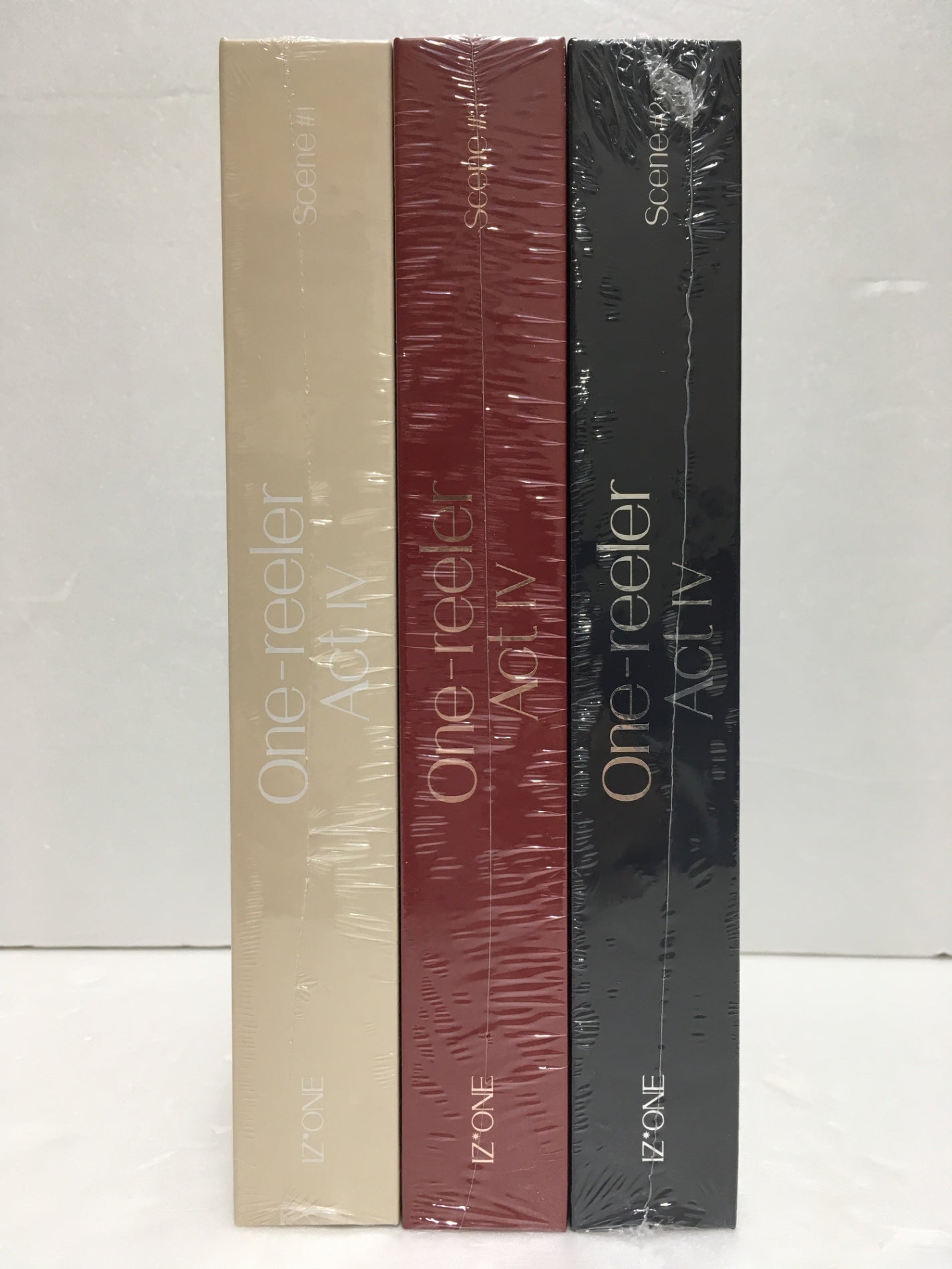 ※送料無料※ IZ*ONE ミニアルバム One-reeler / Act IV Scene#1 #2 #3 CD 未開封 セット囗G