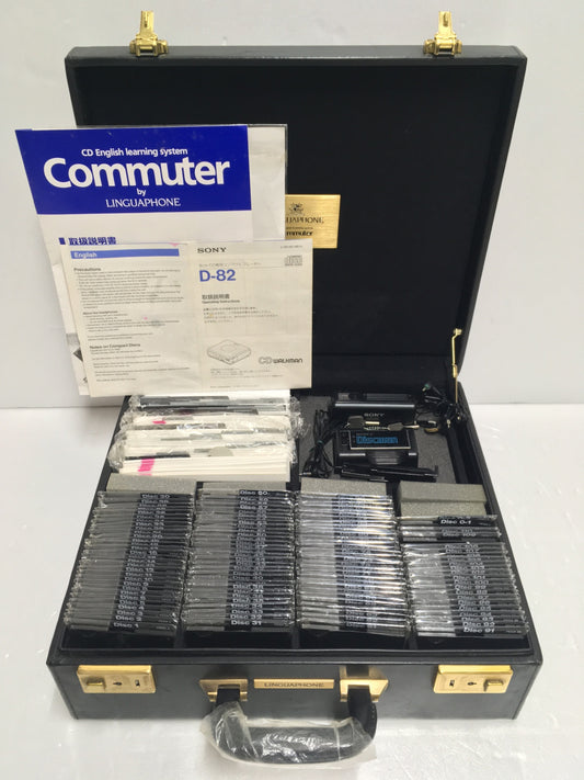※送料無料※ LINGUAPHONE Commuter 英語教材 8cmCD SONY D-82 長期保管品 ジャンク品 囗G
