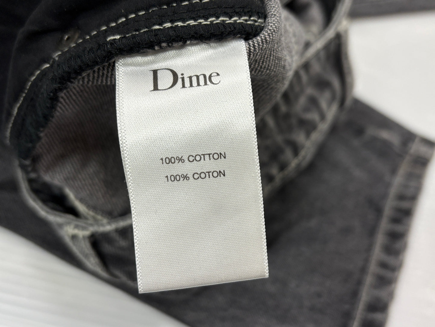 ダイム デニムパンツ サイズM　Dime FLAMEPUZZ RELAXED DENIM PANTS BLACK WASHED