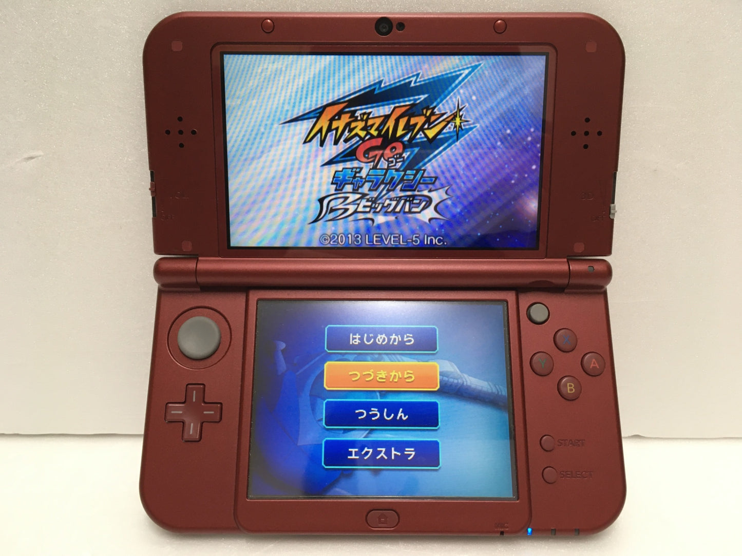 ※送料無料※ ニンテンドー3DS イナズマイレブンGO ギャラクシー ビッグバン スーパーノヴァ セット 中古 囗G