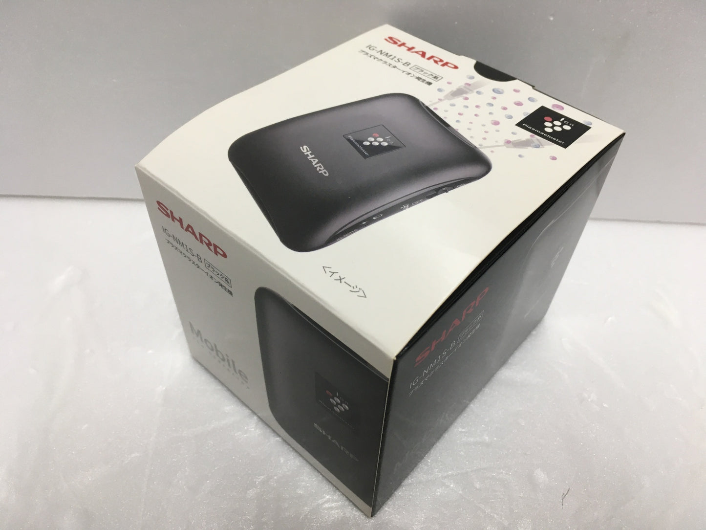 ※送料無料※ SHARP プラズマクラスターイオン発生器 IG-NM1S-B ブラック 中古 囗G