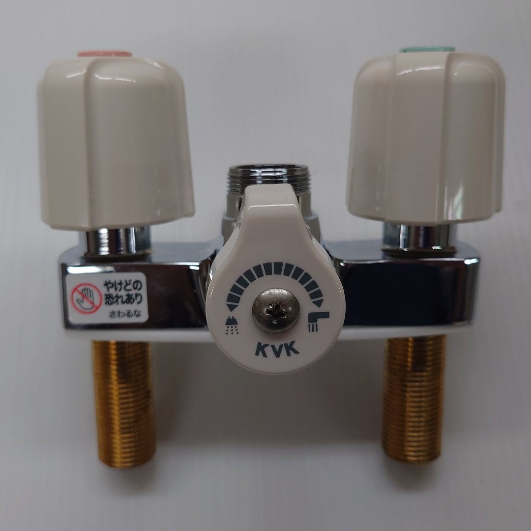 KVK 台付き２ハンドルシャワーバス水栓　KF12E　未使用品　囗T巛