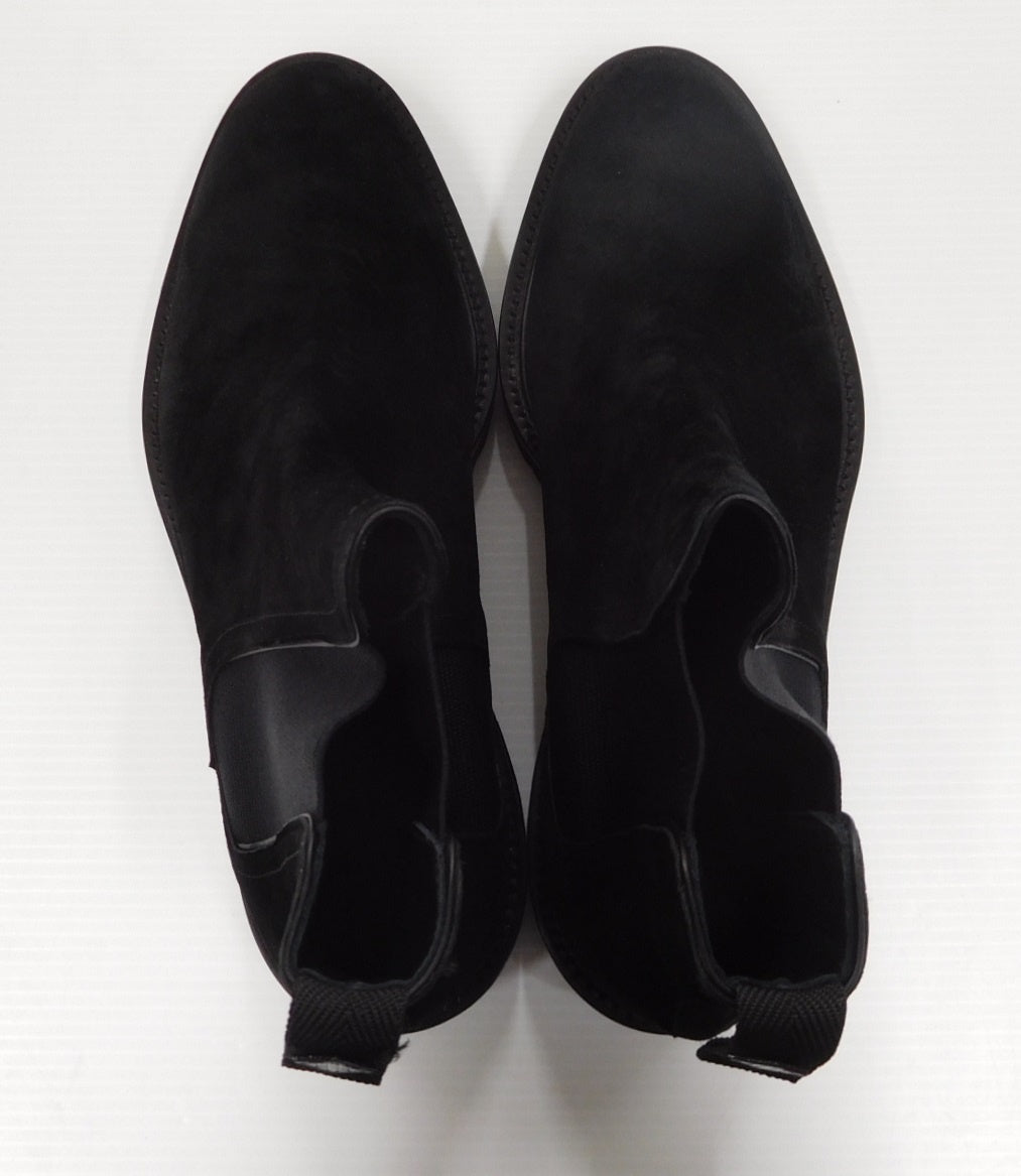 WH BEKKU HOMME別注 干場スペシャル 撥水スエードサイドゴアブーツ WHSP0700S ブラック size:8.5囗T巛