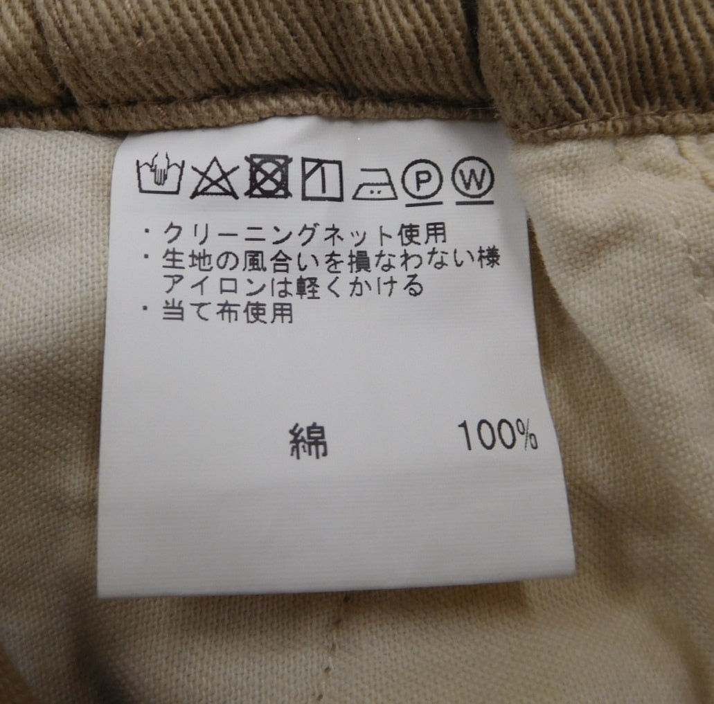ゴーシュ カツラギワイドパンツ コットンパンツ ベージュ size:2囗T巛