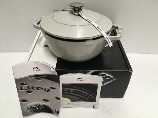 ※送料無料※ staub Wa-NABE ストウブ ワナベ M カンパーニュ 18cm 40501-477 長期保管 未使用品 囗G