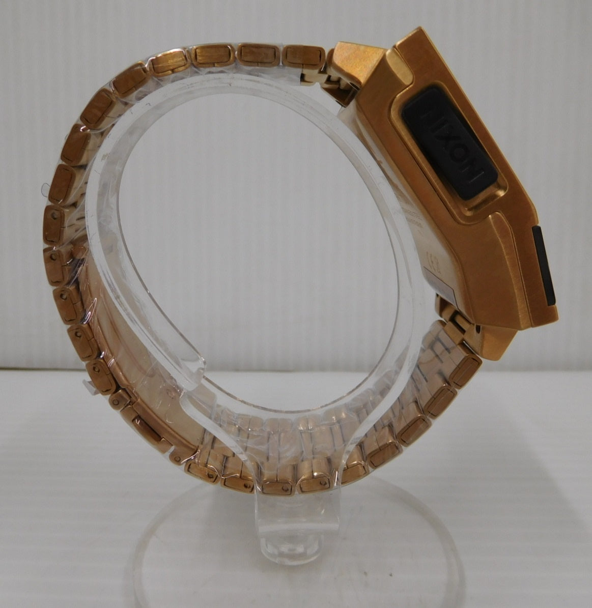 【希少】NIXON THE DORK TOO A1266-897 ALL ROSE GOLD ニクソン ドークトゥー デジタル 腕時計 音声時計 中古囗T巛