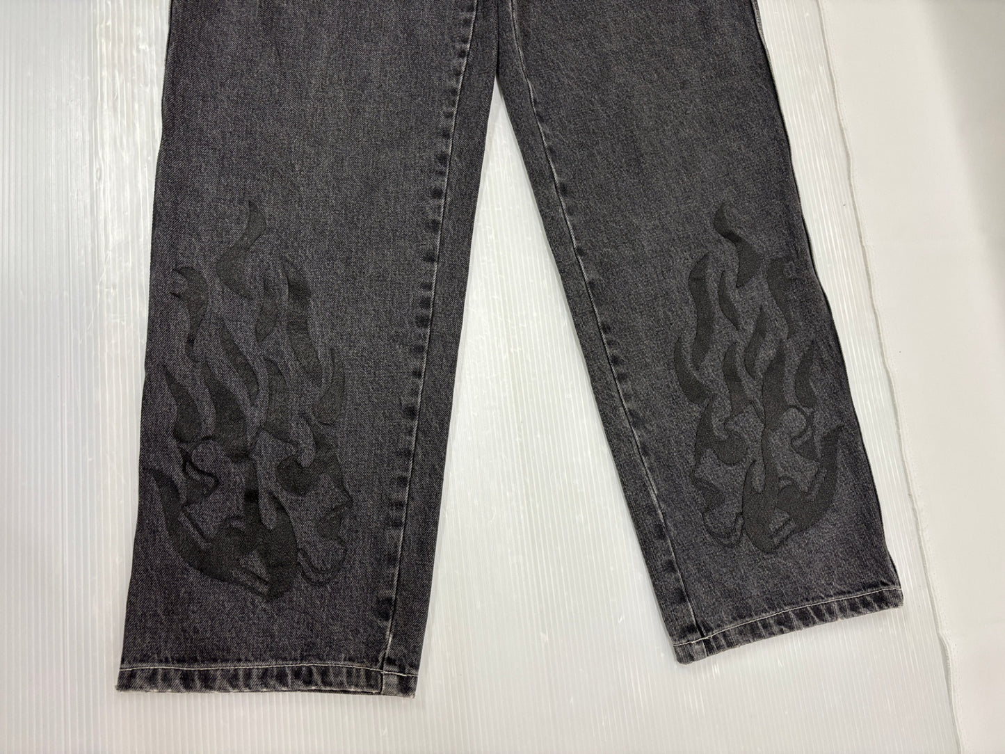 ダイム デニムパンツ サイズM　Dime FLAMEPUZZ RELAXED DENIM PANTS BLACK WASHED
