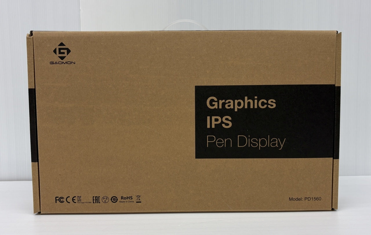 送料無料 GAOMON 15.6インチ IPS HD液晶ペンタブレット PD1560囗T巛