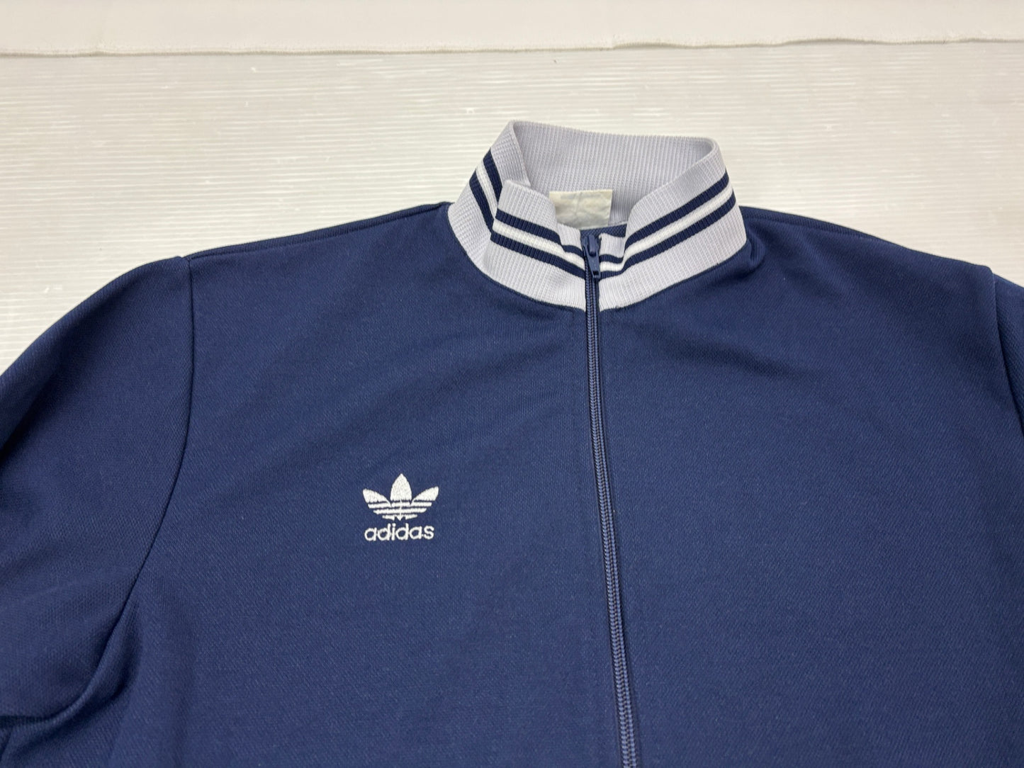 80s アディダス トラックジャケット ジャージ デサント製 サイズM adidas