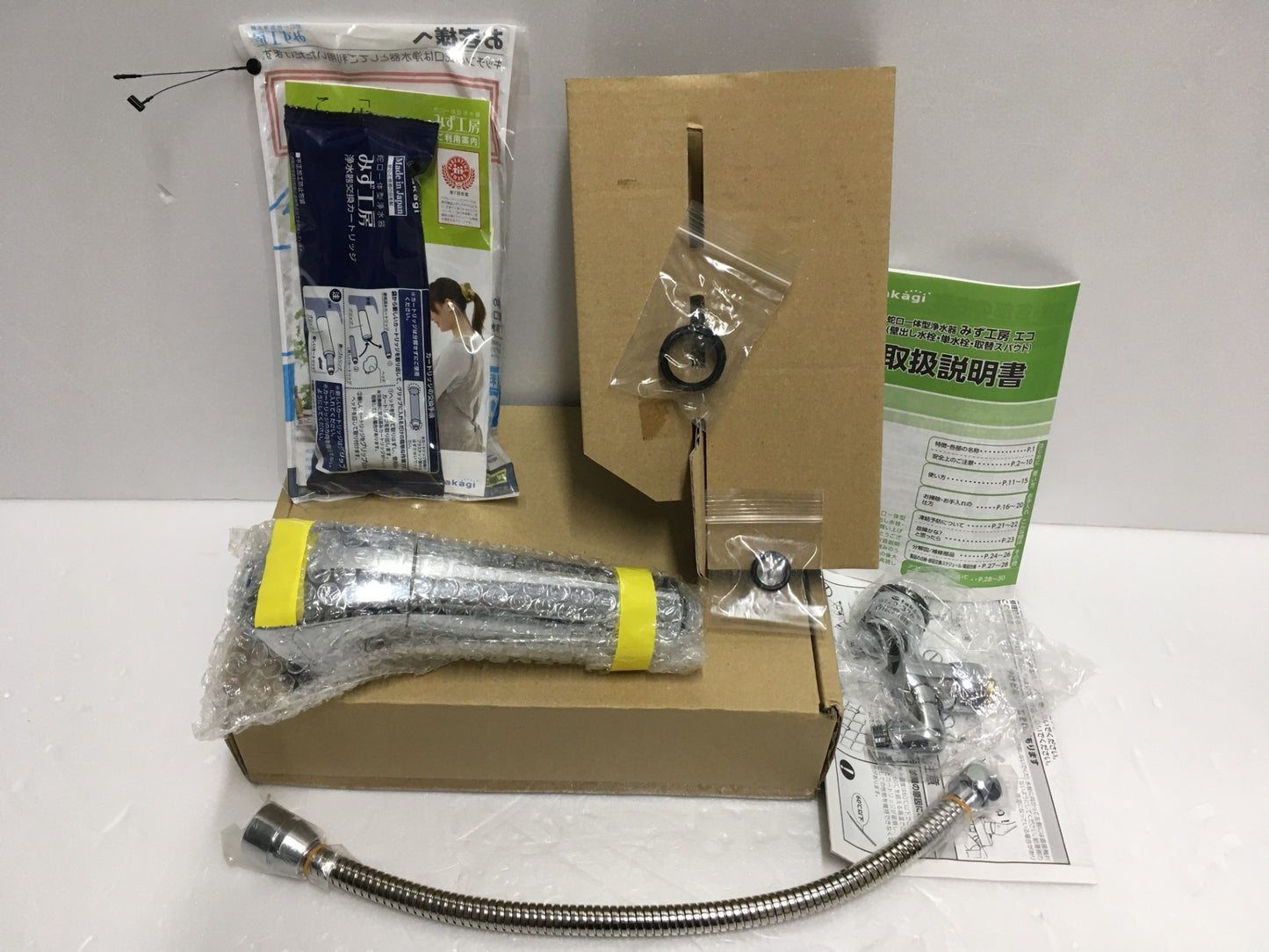 ※送料無料※ タカギ 蛇口一体型浄水器 みず工房エコ 取替スパウト JL166MN-02 未使用品 囗G