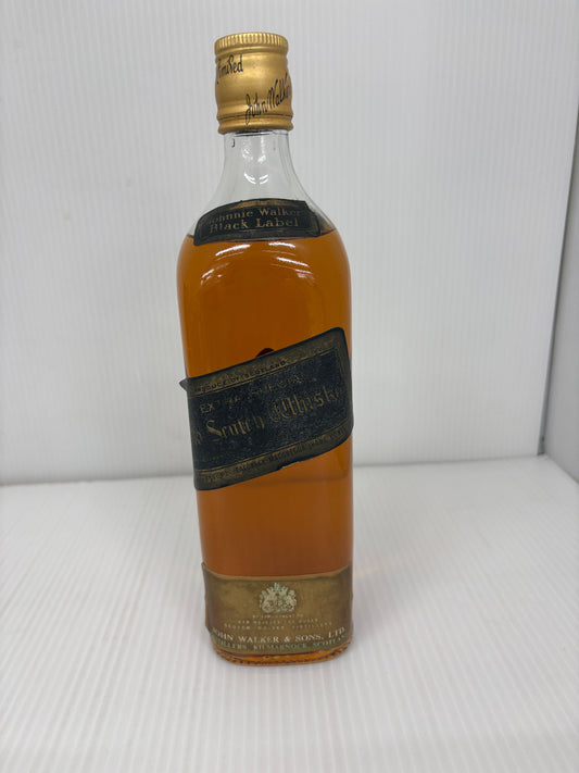 【未開栓 古酒】ジョニーウォーカー ブラックラベル EXTRA SPECIAL 金キャップ 旧ボトル 香港向け