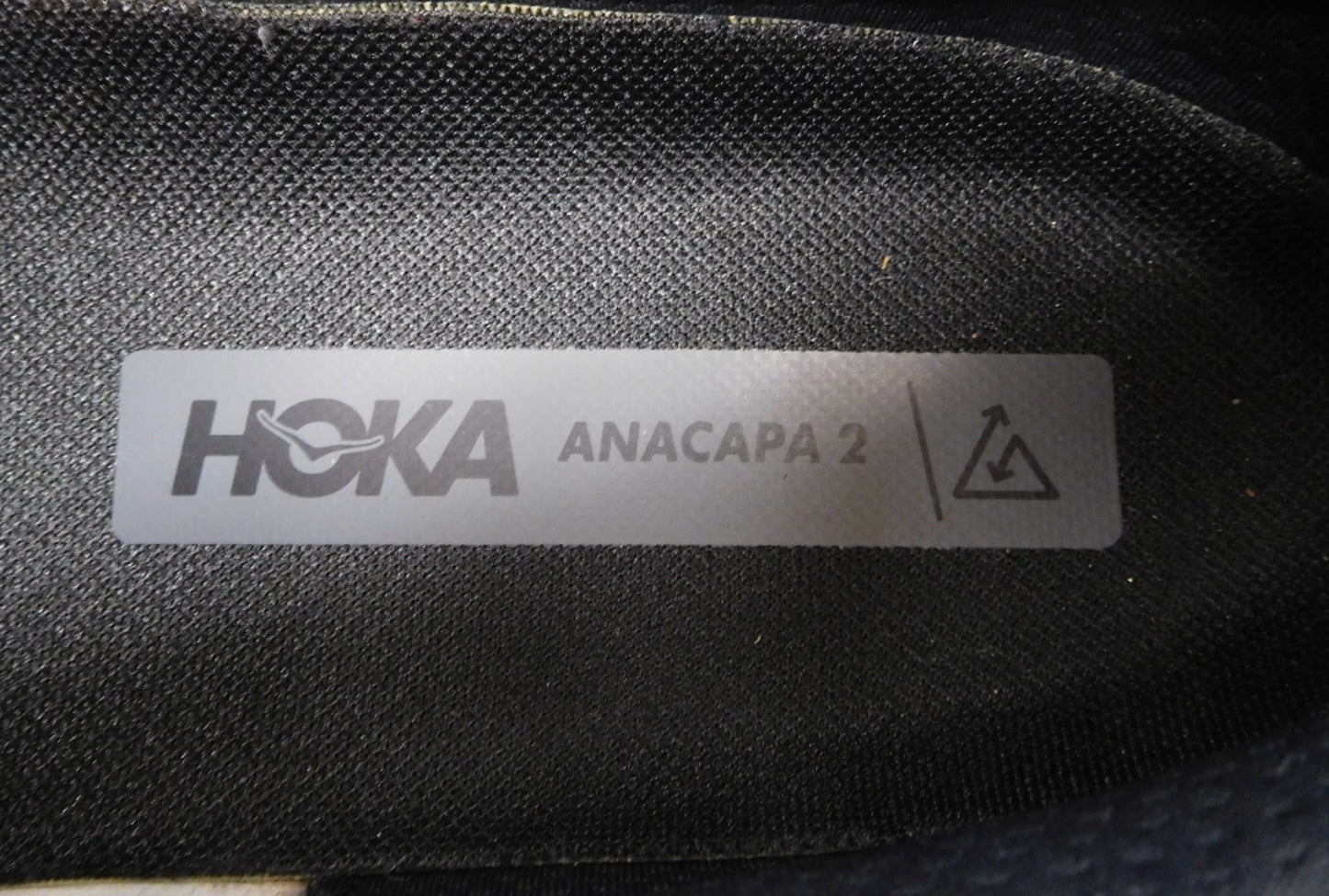 HOKA ONE ONE ANACAPA 2 LOW GTX 1141632 ブラック size:27cm 中古囗T巛