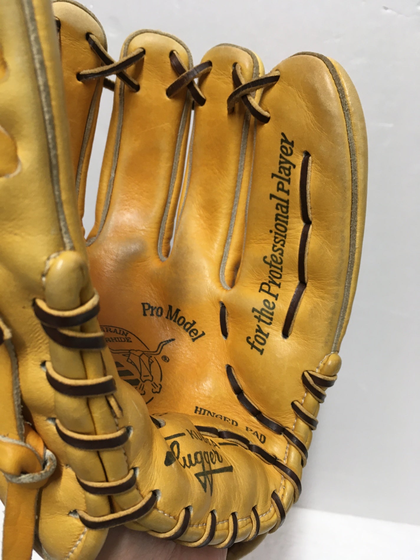 ※送料無料※ 久保田スラッガー 硬式グローブ 外野手用 右投げ用 KSG-527 中古 囗G