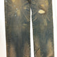 リーバイス LVC 27501-0004 デニムパンツ ジーンズ ダメージ リペア加工 W36 日本製 Levi's Vintage Clothing