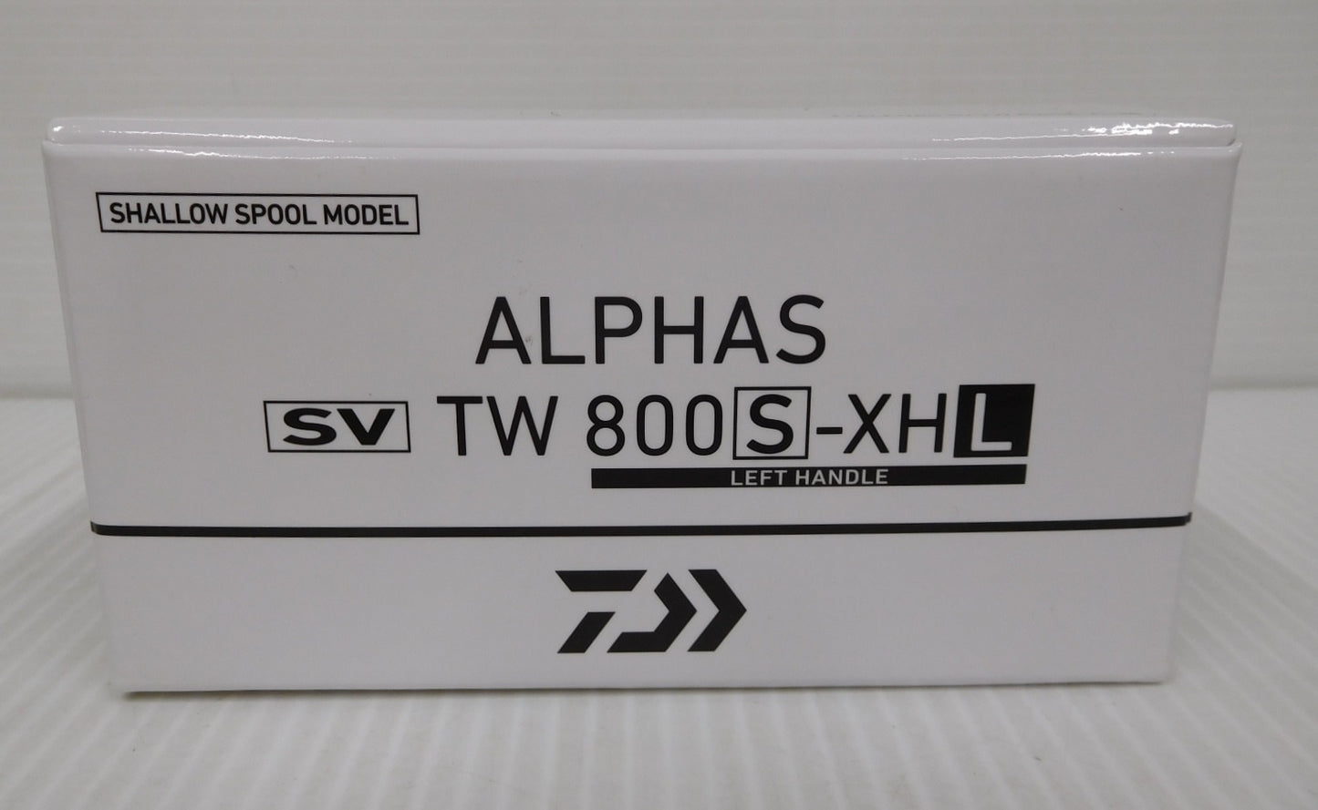 Daiwa ダイワ 21 ALPHAS SV TW 800S-XHL  ベイトリール バスリール 左巻き 中古囗T巛