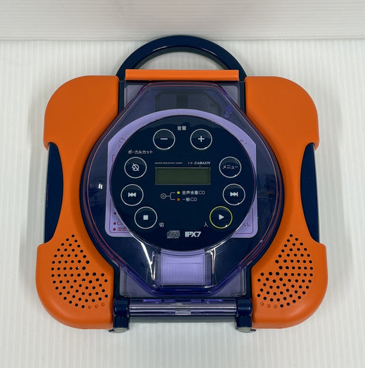 送料無料 未使用！ツインバード 防水CDプレーヤー AV-J165囗T巛