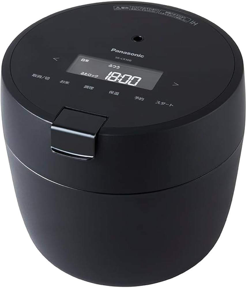 ※送料無料※ Panasonic 圧力IHジャー炊飯器 SR-CR10B ブラック 5合炊き 未使用 囗G