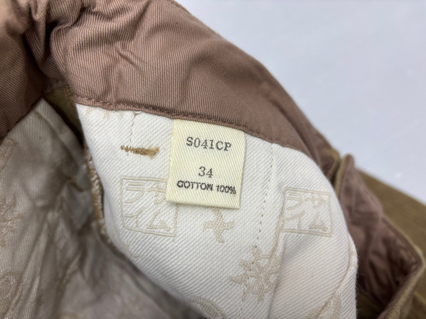 サムライジーンズ S041CP コットン パンツ サイズ34 SAMURAI JEANS